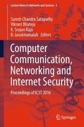 book Computer Communication, Networking and Internet Security: Proceedings of IC3T 2016