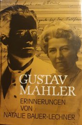 book Gustav Mahler in den Erinnerungen von Natalie Bauer-Lechner