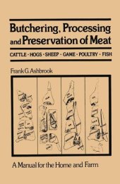 book Butchering, Processing and Preservation of Meat