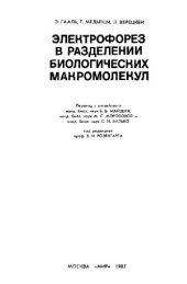 book Электрофорез в разделении биологических макромолекул