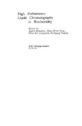 book Высокоэффективная жидкостная хроматография в биохимии