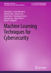 book Machine Learning Techniques for Cybersecurity