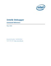 book Intel® Debugger Command Reference