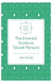 book The Emerald Guide to Talcott Parsons