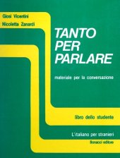 book Tanto per parlare. Materiale per la conversazione. Libro dello studente