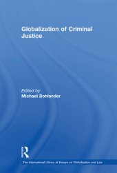 book Globalization of Criminal Justice