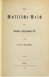 book Das Russische Reich unter Kaiser Alexander II.