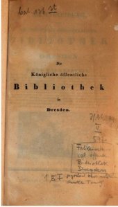 book Die Königliche Öffentliche Bibliothek zu Dresden