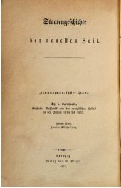 book Geschichte Rußlands und der europäischen Politik in den Jahren 1814 bis 1831