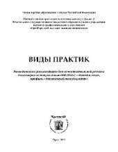 book Виды практик. Методические рекомендации для самостоятельной работы бакалавров по направлению 080200.62 – Менеджмент, профиль «Финансовый менеджмент»