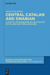 book Central Catalan and Swabian