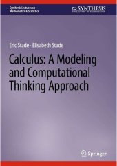 book Calculus: A Modeling and Computational Thinking Approach