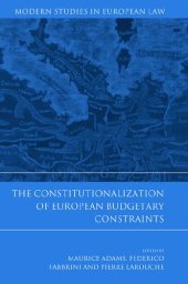 book The Constitutionalization of European Budgetary Constraints