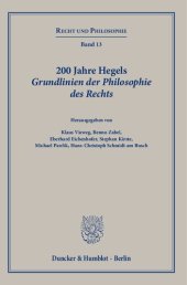 book 200 Jahre Hegels Grundlinien der Philosophie des Rechts