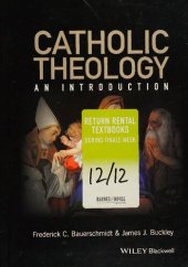 book Catholic Theology: An Introduction