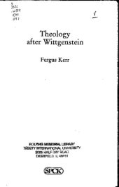 book Theology After Wittgenstein