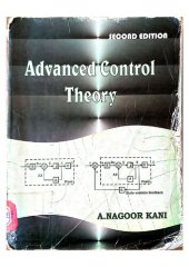 book Advanced Control Theory