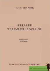 book Felsefe Terimleri Sözlüğü