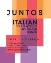 book Juntos: Italian for Speakers of English and Spanish