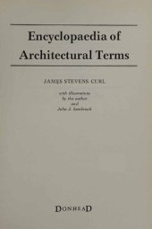 book Encyclopaedia of Architectural Terms