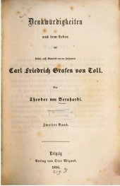 book Denkwurdigkeiten aus dem Leben Carl Friedrich Grafen von Toll