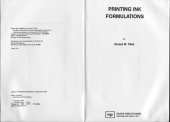 book Printing Ink Formulations