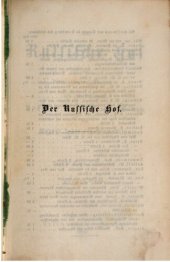 book Der Russische Hof von Peter I. bis auf Nikolaus I. und einer Einleitung: Rußland vor Peter dem Ersten