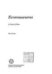 book Ecomuseums: A Sense of Place (Leicester museum studies)