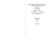 book Soloecista. Lucius or The Ass. Amores. Halcyon. Demosthenes. Podagra. Ocypus. Cyniscus. Philopatris. Charidemus. Nero (Loeb Classical Library 432)