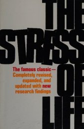 book The Stress of Life