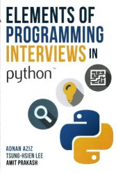 book Elements of Programming Interviews in Python: The Insiders’ Guide