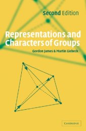 book Representations and Characters of Groups