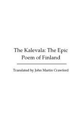 book The Kalevala: The Epic Poem of Finland