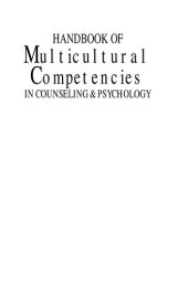 book Handbook of Multicultural Competencies in Counseling and Psychology