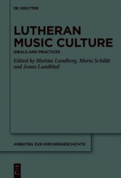 book Lutheran Music Culture: Ideals and Practices