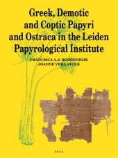 book Greek, Demotic and Coptic Papyri and Ostraca in the Leiden Papyrological Institute