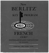 book New Berlitz Key Program French Zero