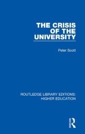 book The Crisis of the University