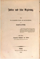 book Allgemeine Geschichte von Indien von den frühesten Zeiten bis zum Jahre 1857