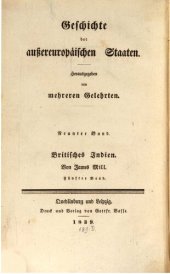 book Geschichte des britischen Indien