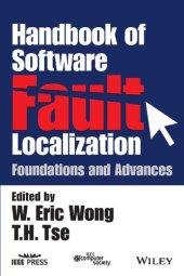 book Handbook of Software Fault Localization: Foundations and Advances