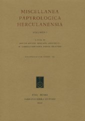 book Miscellanea papyrologica herculanensia