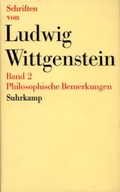 book Schriften 2 : Philosophische Bemerkungen