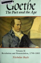 book Goethe: The Poet and the Age: Volume II: Revolution and Renunciation, 1790-1803 (GOETHE, THE POET OF THE AGE)