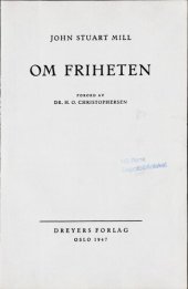 book Om friheten