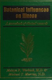 book Botanical Influences on Illness: A Sourcebook of Clinical Research