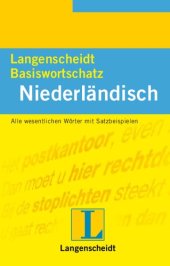 book Langenscheidts Basiswortschatz, Niederländisch