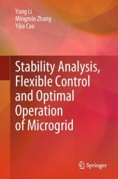 book Stability Analysis, Flexible Control and Optimal Operation of Microgrid