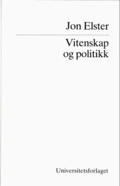 book Vitenskap og politikk