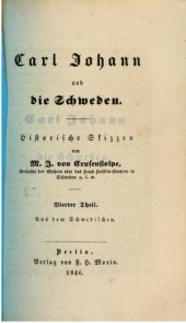 book Carl Johann und die Schweden : Eine historische Skizze